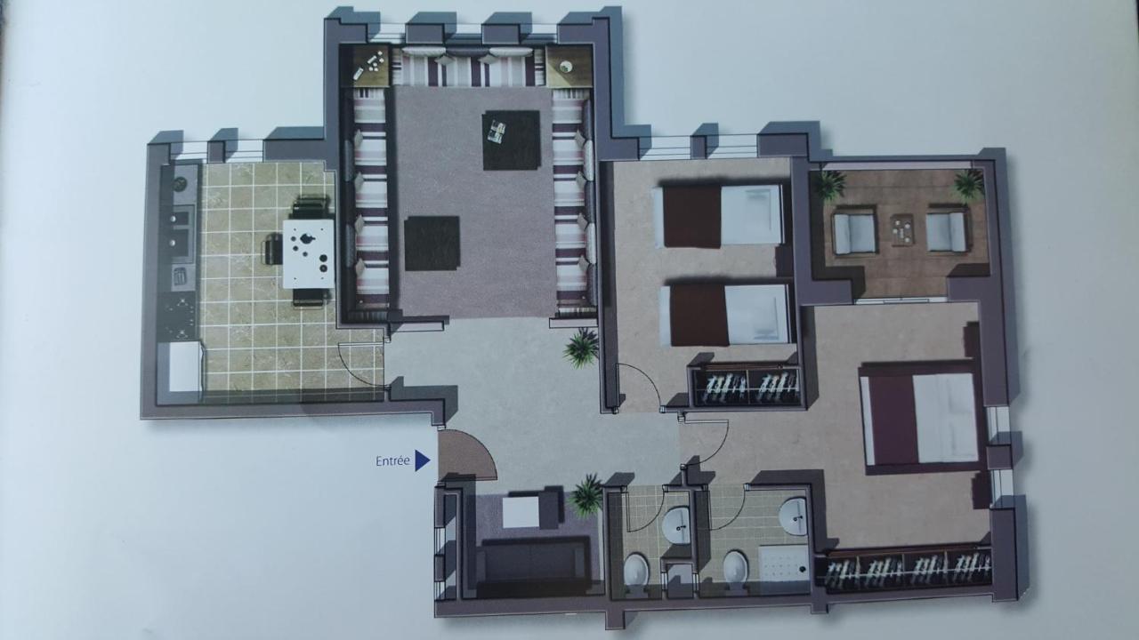 Residence Al Massira Fnideq Extérieur photo